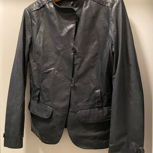 Hugo Boss Women's Black Leather Jacket